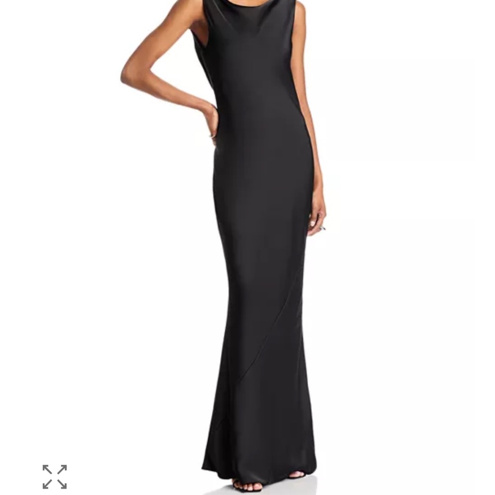 Norma Kamali Black Maxi Dress